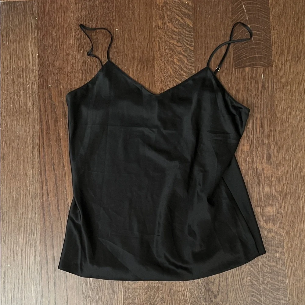Natori Black Silky camisole L - Picture 1 of 2